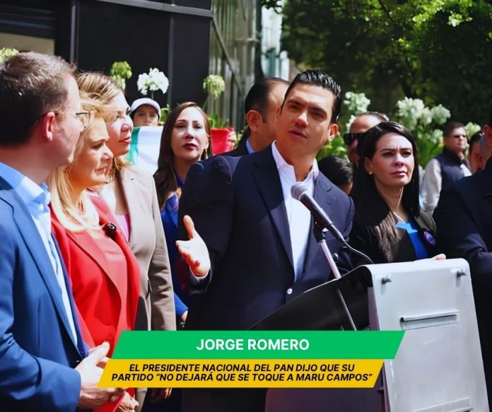 El dirigente nacional del PAN, Jorge Romero anunció movilizaciones en defensa de la gobernadora de Chihuahua PAN iniciará movilizaciones a favor de Maru Campos