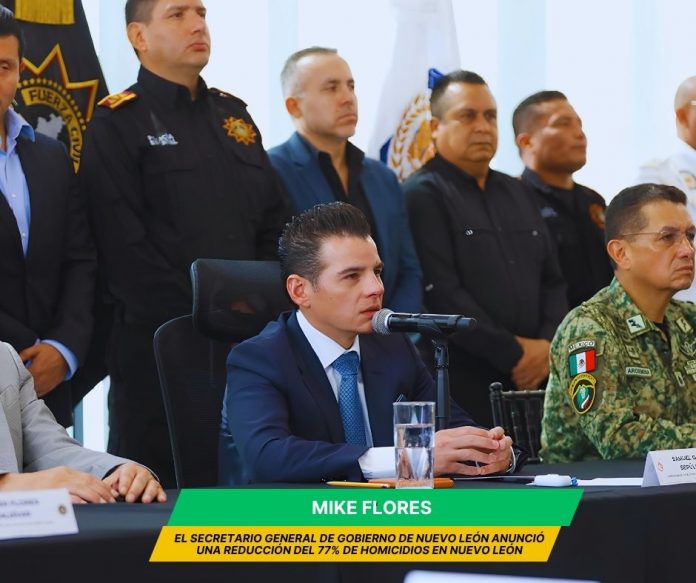 En Nuevo León se reducen homicidios dolosos y delitos de alto impactoi