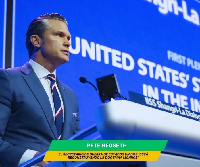 Hegseth dice que EE.UU. está reconstruyendo la Doctrina Monroe