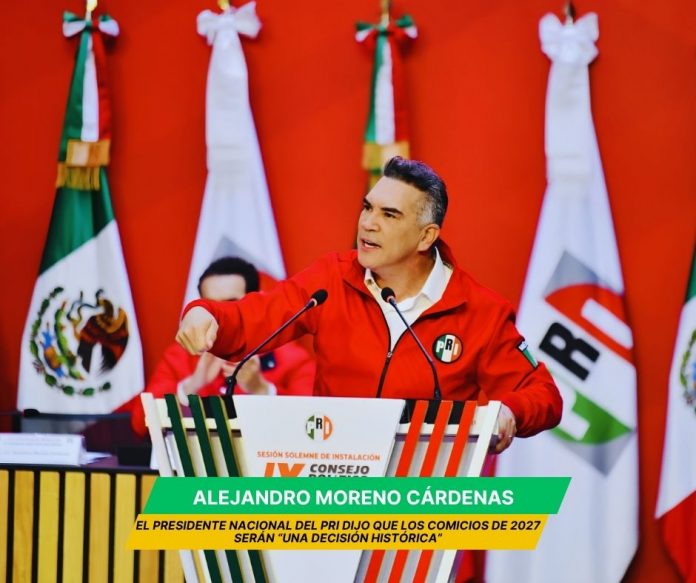 Los comicios de 2027 serán una decisión histórica, dice Alito Moreno