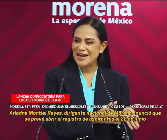 El miércoles lanzarán convocatoria para elegir defensores de la 4T