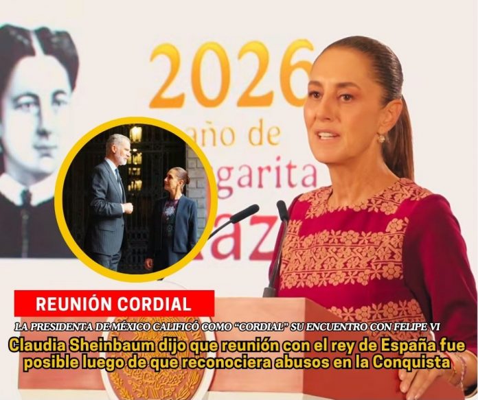 Reunión con Felipe VI fue por reconocer los abusos en la conquista