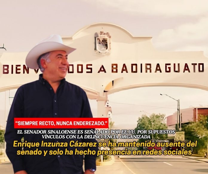 El senador Enrique Inzunza, señalado por Estados Unidos por supuestos vínculos con Los Chapitos, reapareció en redes sociales El senador Enrique Inzunza pública nuevo mensaje en X, relata su vida