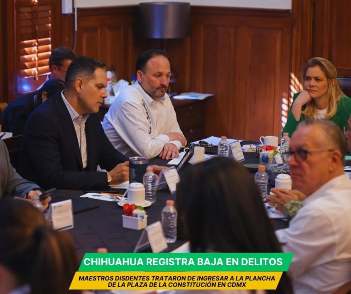 Chihuahua registró reducción en delitos de alto impacto