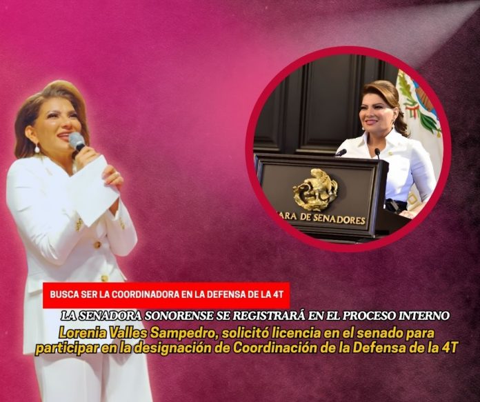 Lorenia Valles, aspira a coordinar la defensa de la 4T en Sonora