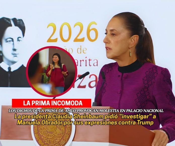 Claudia Sheinbaum pide investigar a prima de López Obrador