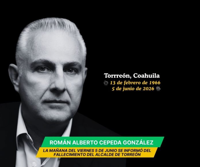 Alcalde de Torreón falleció a los 60 años de edad