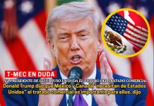 Donald Trump pone en duda el futuro del T-MEC Donald Trump pone en duda el futuro del T-MEC
