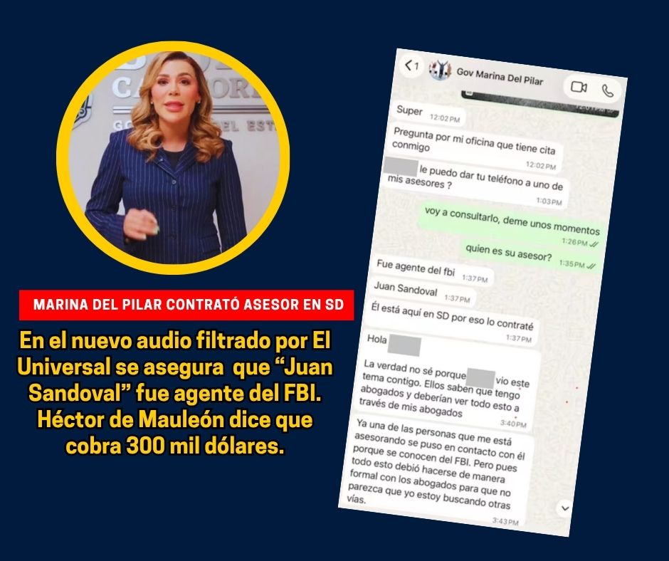 El Universal divulga capturas de pantalla de conversaciones de WhatsApp