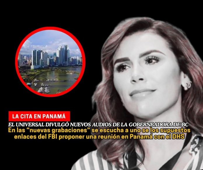 El columnista Héctor de Mauleón divulgó más audios de la gobernadora Marina del Pilar en donde se propone dos encuentros con el FBI y DHS en Panamá y Tijuana El Universal publica más audios de Marina del Pilar, la reunión en Panamá