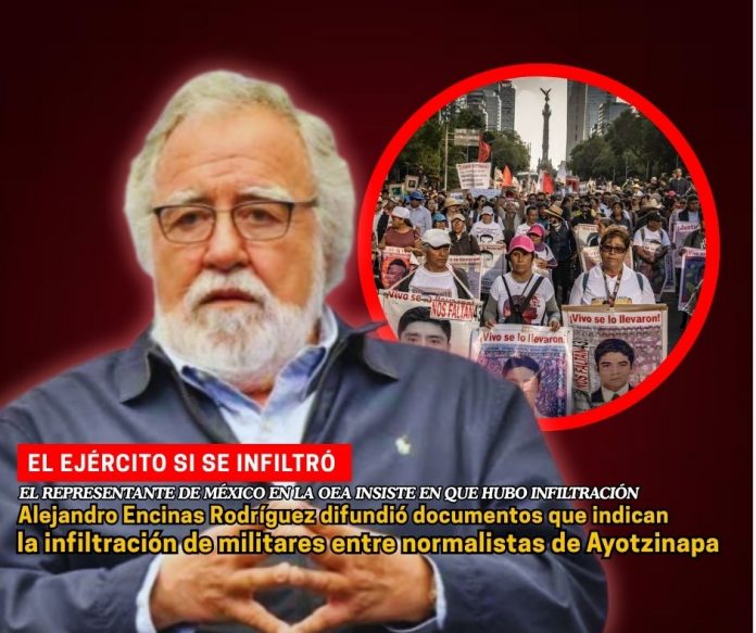 El ex subsecretario de Gobernación, Alejandro Encinas difundió documentos de la Sedena que muestra la infiltración del Ejército entre los normalistas de Ayotzinapa Encinas divulga documentos sobre infiltración militar en Ayotzinapa