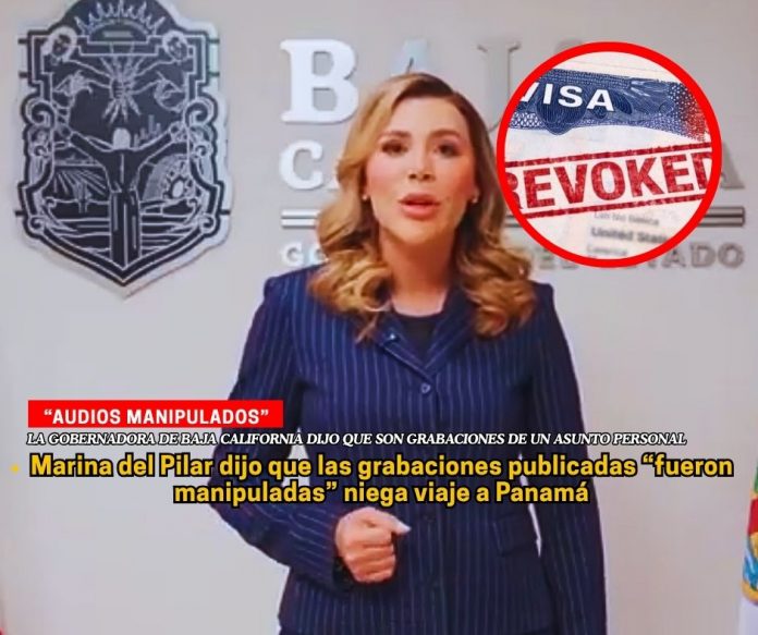 En un video divulgado en redes sociales, Marina del Pilar dijo que los audios publicados en El Universal fueron manipulados Marina del Pilar niega haber participado en una operación de espionaje