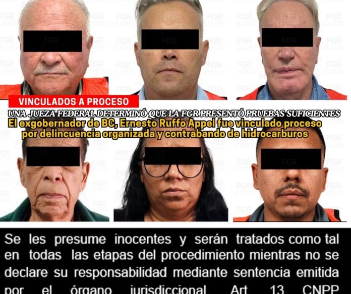 Ernesto Ruffo Appel y coacusados fueron vinculados a proceso por delincuencia organizada y contrabando de hidrocarburos, seguirá en prisión preventiva Ernesto Ruffo es vinculado a proceso por huachicol fiscal