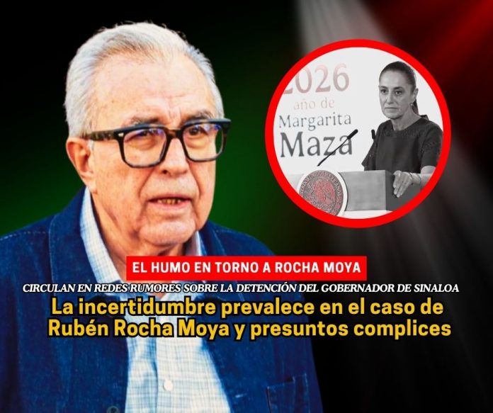 Hasta el momento, no hay evidencias que corroboren el estado en el que se encuentran las investigaciones contra Rubén Rocha Moya Caso Rocha Moya, entre rumores y cortinas de humo