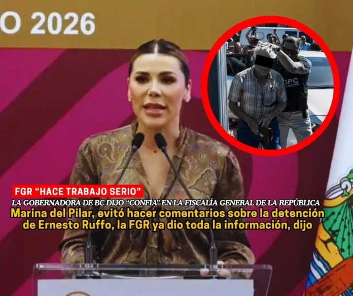 Marina del Pilar evita hacer señalamientos sobre el caso Ruffo