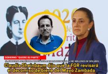 Sheinbaum dice que FGR revisará decomiso de bienes del Mayo Zambada