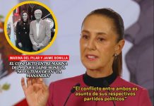 Disputa entre Marina del Pilar y Bonilla no será tema en la mañanera