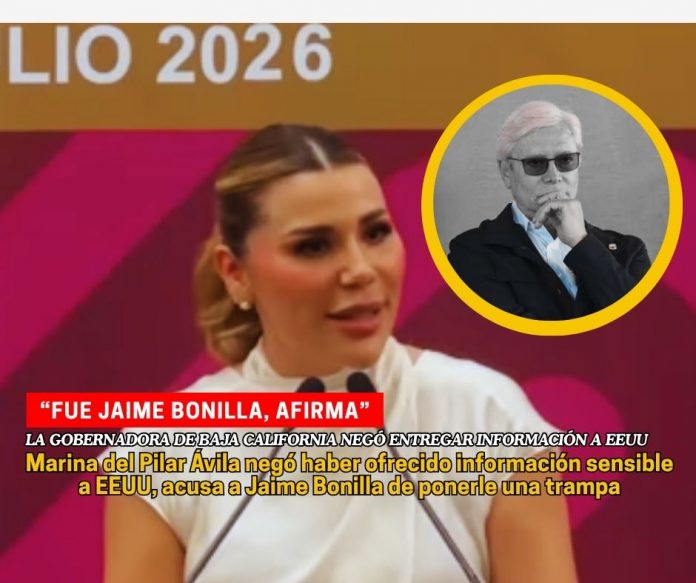 Marina del Pilar Ávila Olmeda acusó a Jaime Bonilla de ponerle una trampa Marina del Pilar acusa trampa del exgobernador Jaime Bonilla Valdez
