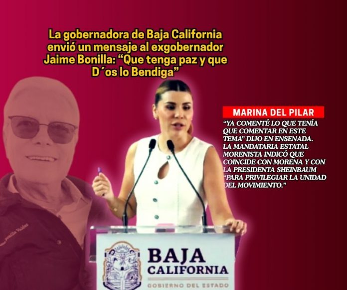 Marina del Pilar desea que “Jaime Bonilla” encuentre la paz