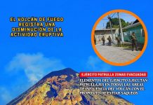 el insivumeh indicó que se espera una reducción gradual de la actividad eruptiva del volcán de fuego