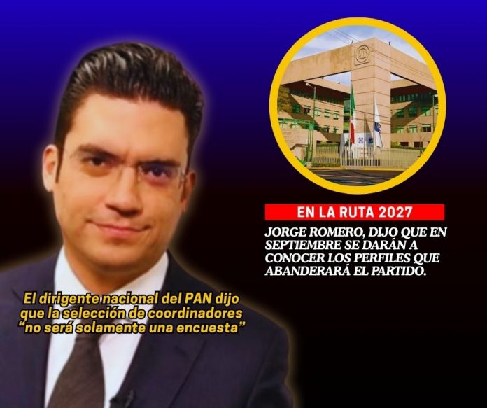 el dirigente nacional del pan indicó que será durante septiembre y principios de octubre cuando se anuncien los perfiles de su proceso interno