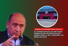 Rubén Moreira denunció que el partido oficial pretende censurar a todos los que piensen diferente