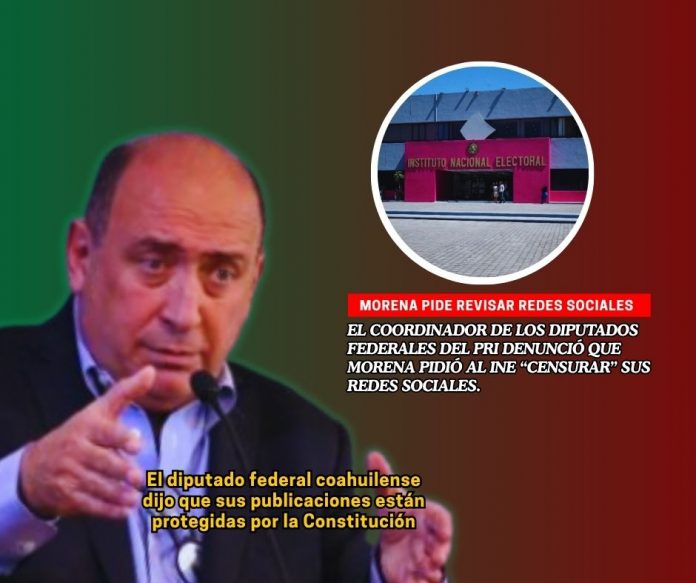 Rubén Moreira denunció que el partido oficial pretende censurar a todos los que piensen diferente Rubén Moreira denunció que el partido oficial pretende censurar a todos los que piensen diferente